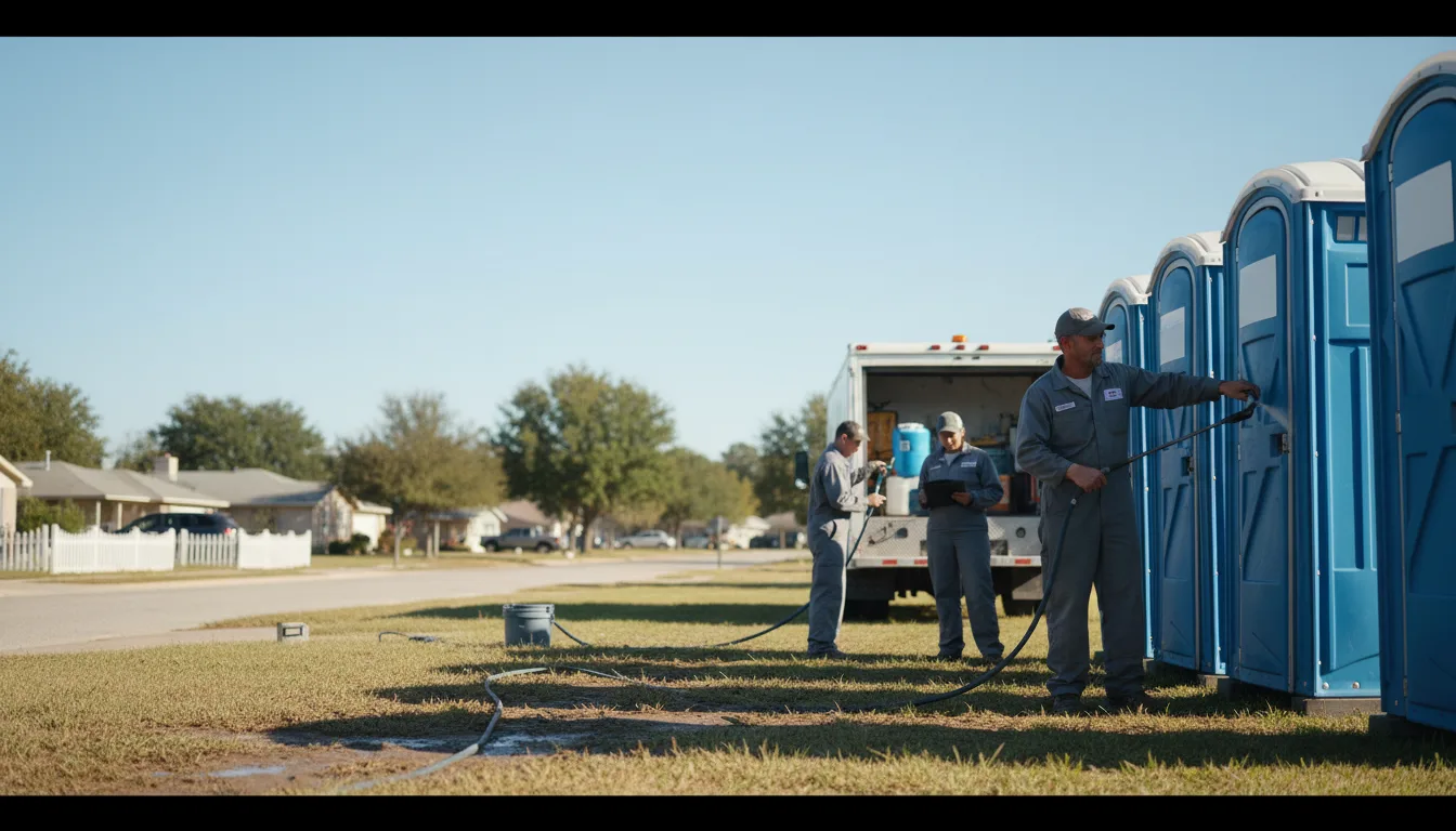Long-Term Portable Toilet Rental in Eagle Butte, SD near me